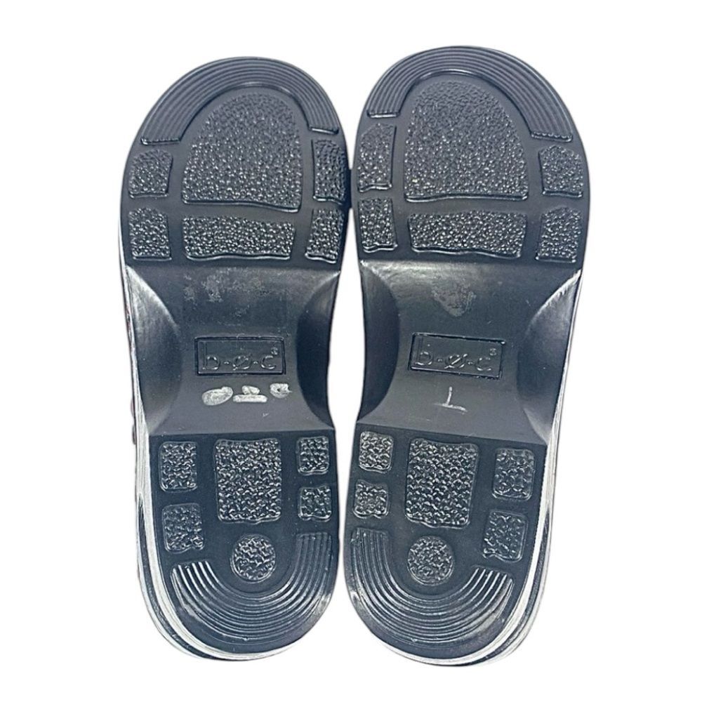 B.O.C. Born Concept Clogs Size 8M/W Burgundy Corduroy Fabric Comfort Pre-Owned - Picture 4 of 8